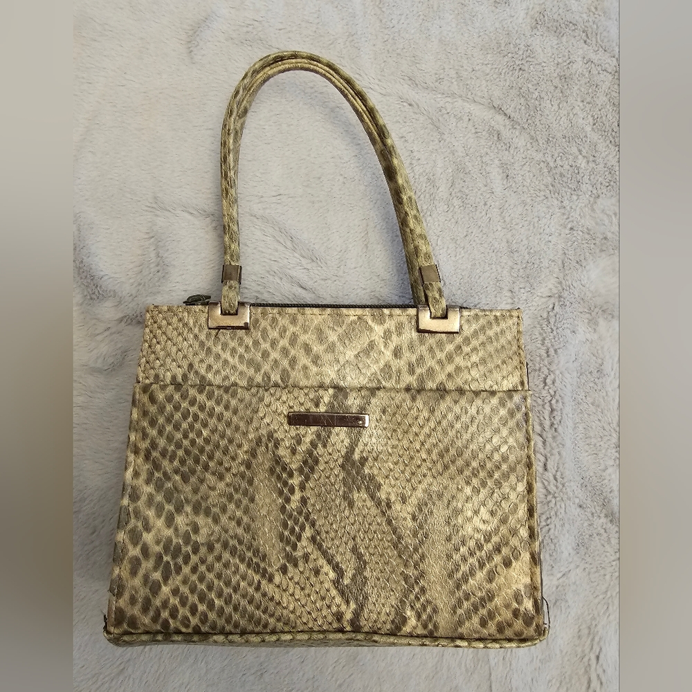 Handbag, no name Y2K faux snake purse